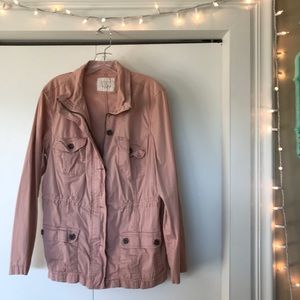 Sonoma Pastel Pink Utility Jacket